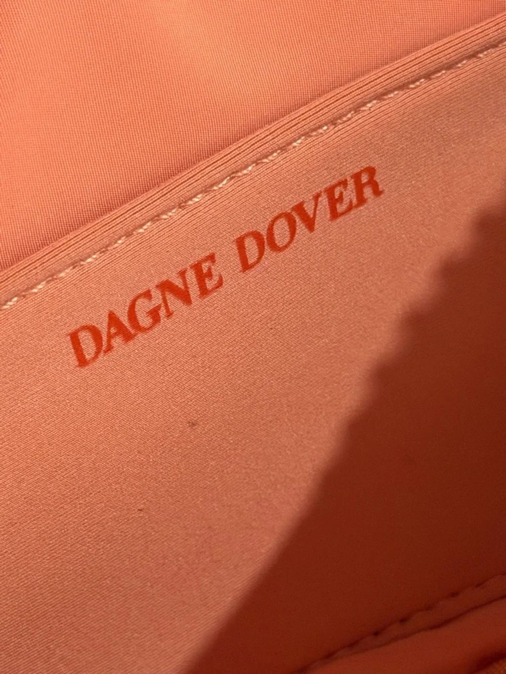 Dagne Dover ACE NEOPRENE FANNY PACK Orange EUC Adjustable Strap Waist Belt - Picture 8 of 11